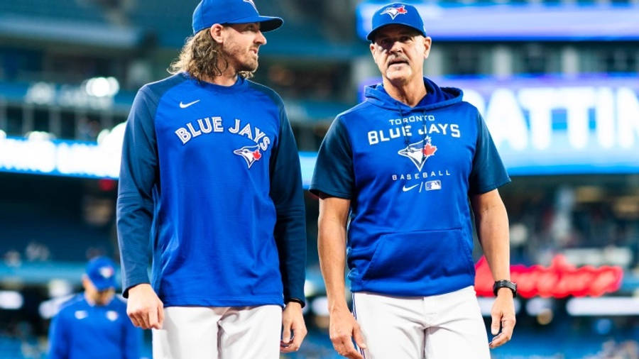 Kevin Gausman Toronto Blue Jays And His Coach Wallpaper