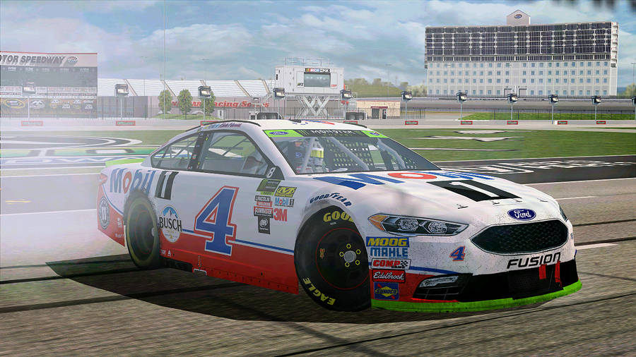 Kevin Harvick Video Game Car Wallpaper