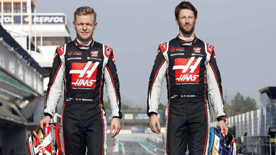 Kevin Magnussen And Romain Grosjean Wallpaper