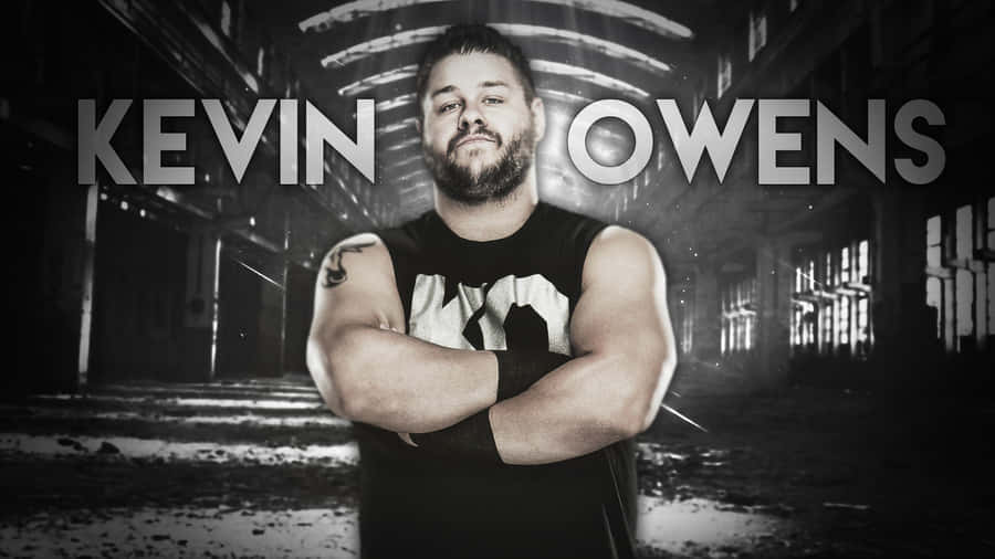 Kevin Owens Wrestler Poster Wallpaper