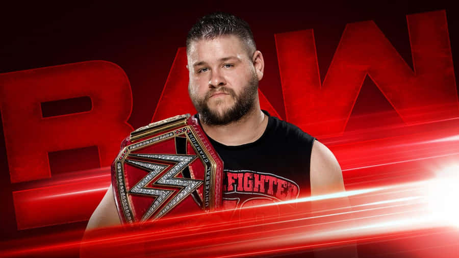 Kevin Owens Wwe Raw Champion Wallpaper