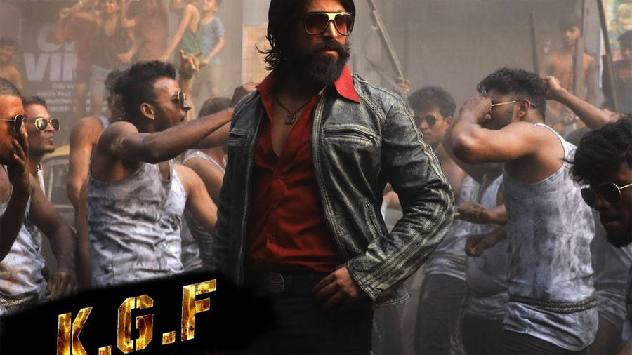 Kgf 4k Rocky Middle Of Fight Wallpaper