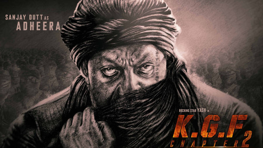 Kgf 4k Sanjay Dutt As Adheera Wallpaper