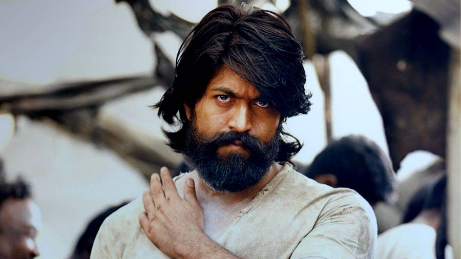 Kgf 4k Serious Rocky Wallpaper