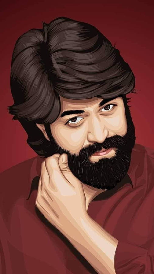 Kgf Yash Digital Art Wallpaper