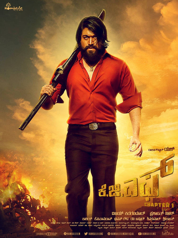 Kgf Yash Poster Wallpaper