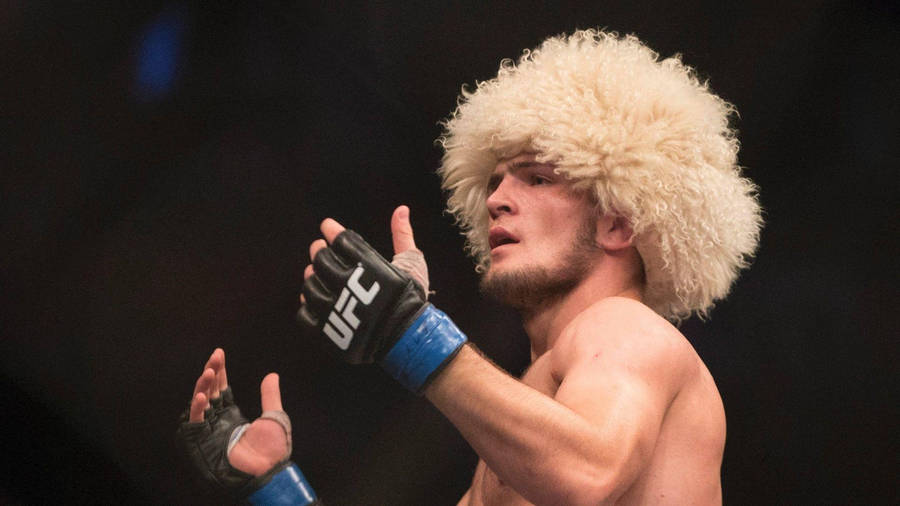 Khabib Nurmagomedov Papakha Fight Wallpaper