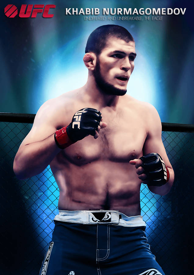 Khabib Nurmagomedov Poster Art Wallpaper