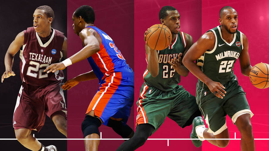 Khris Middleton In Action Wallpaper