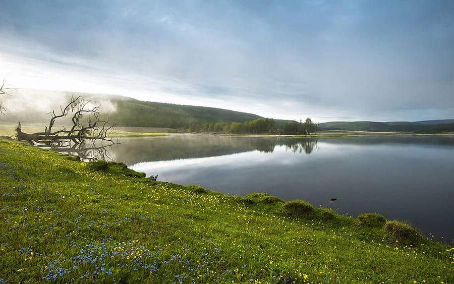 Khuvsgul Lake In Mongolias Wallpaper