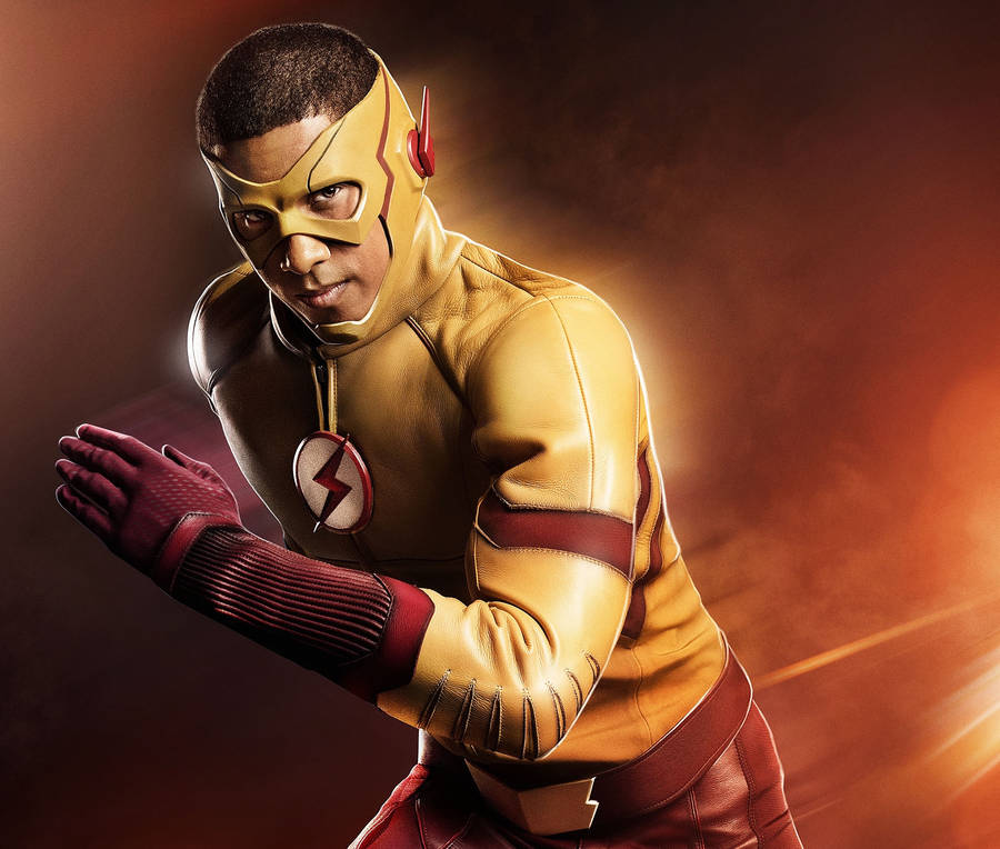 Kid Flash Wally West Tv Series Wallpaper