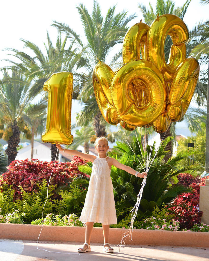 Kids Diana Show Celebratory Balloons Wallpaper