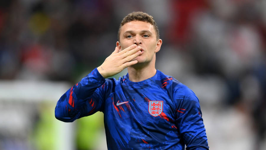 Kieran Trippier Flying Kiss Wallpaper