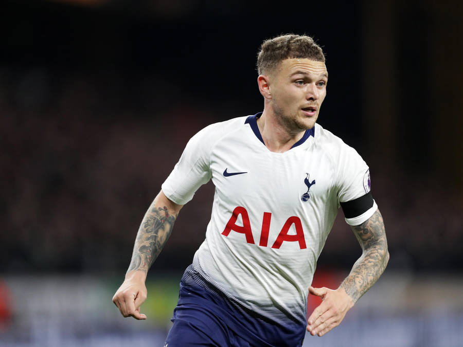 Kieran Trippier In Motion Wallpaper