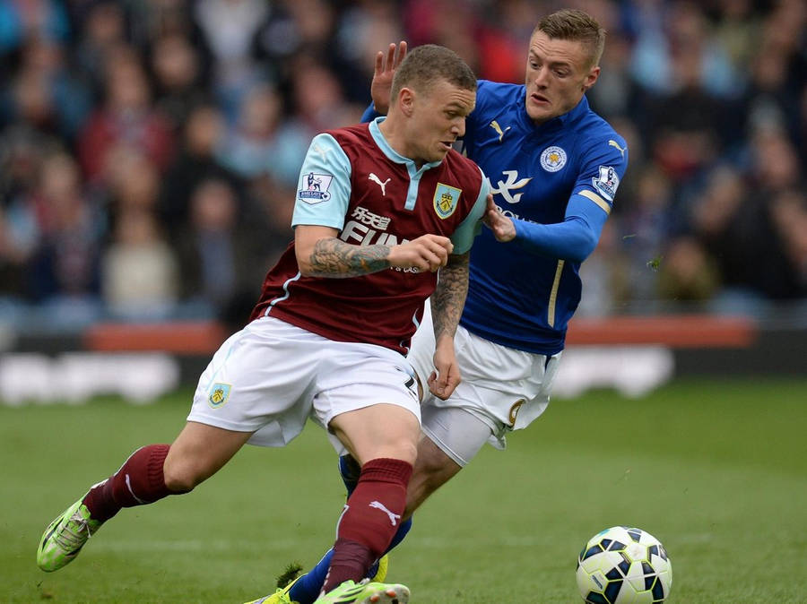 Kieran Trippier Vs Jamie Vardy Wallpaper