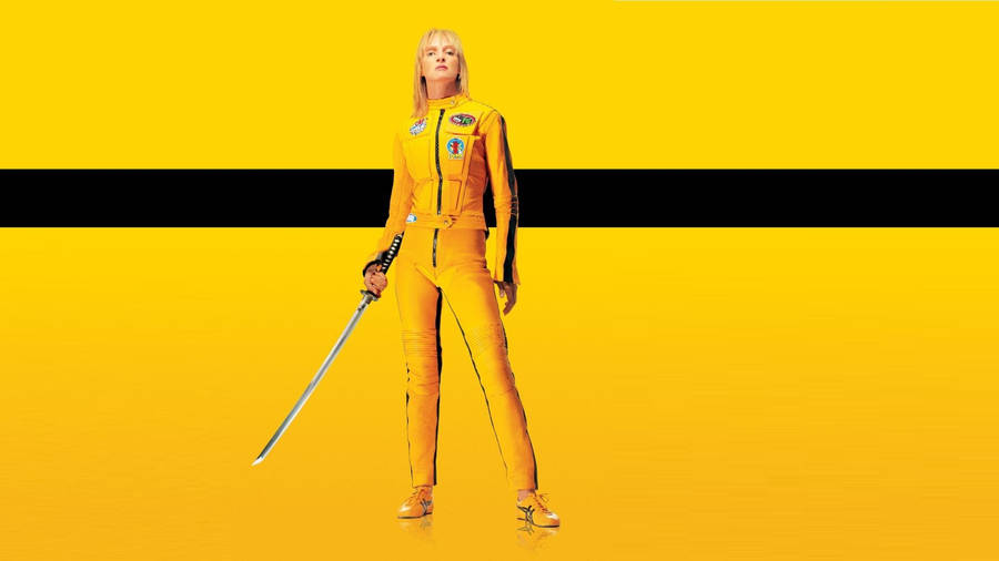 Kill Bill Actress Uma Thurman Wallpaper