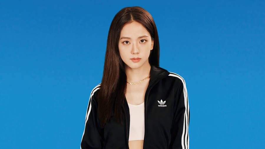 Kim Jisoo Adidas 2020 Wallpaper