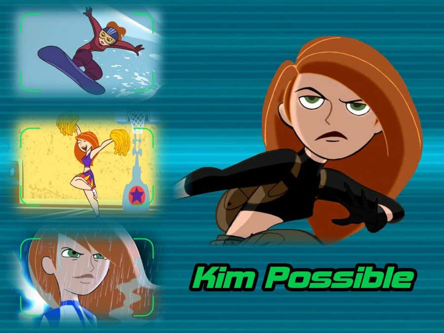 Kim Possible In Action Wallpaper