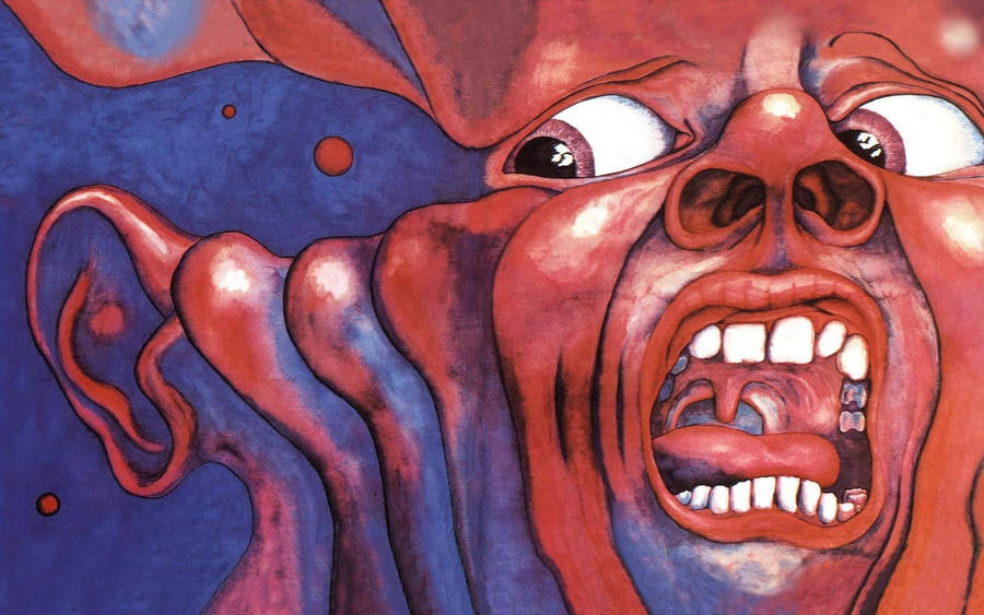 King Crimson Band Album Cover Wallpaper