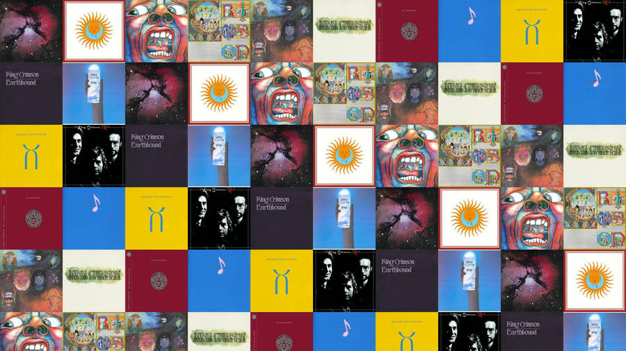 King Crimson Collage Wallpaper