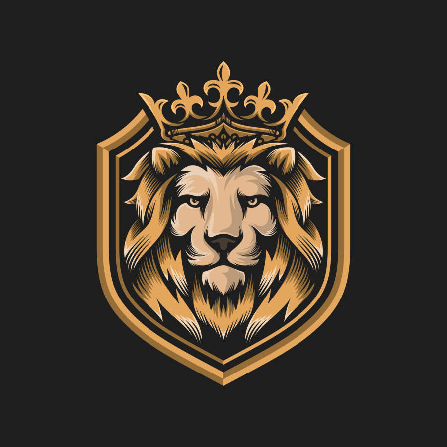 King Logo Lion Wallpaper