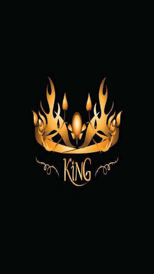 King Logo With Elf-like Crown Wallpaper