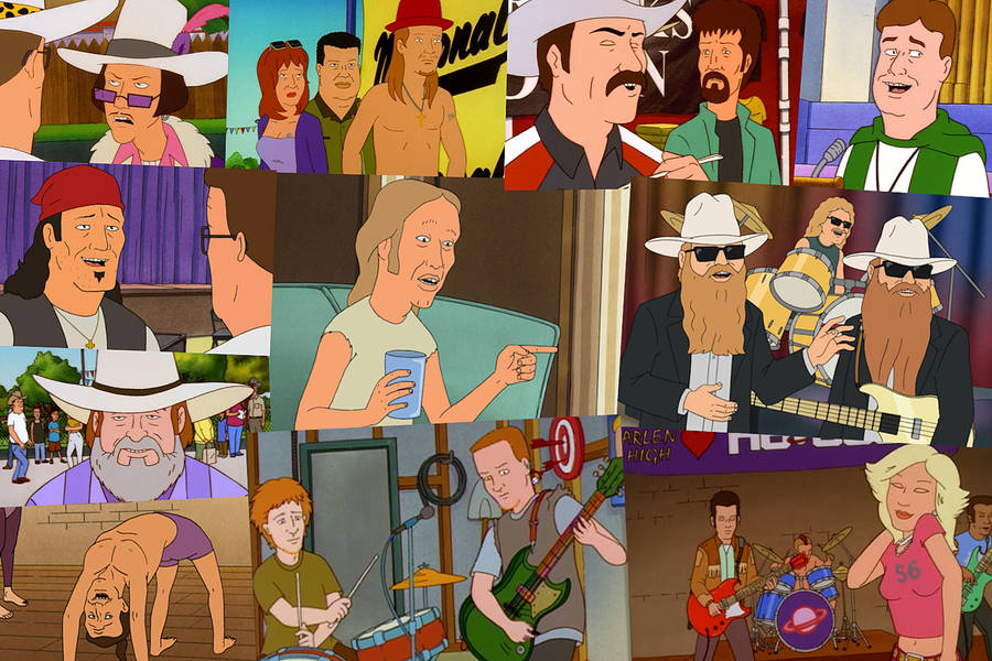 King Of The Hill Cane Stubborn Stains Wallpaper