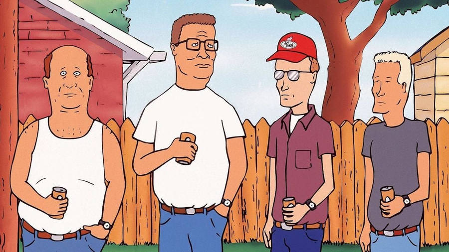 King Of The Hill Hank Dale Bill Boomhauer Wallpaper