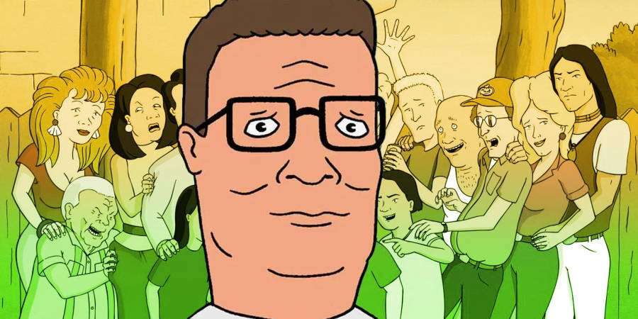 King Of The Hill Hank Hill Casts Wallpaper