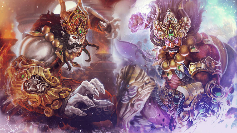 King Ravana Fanart Wallpaper