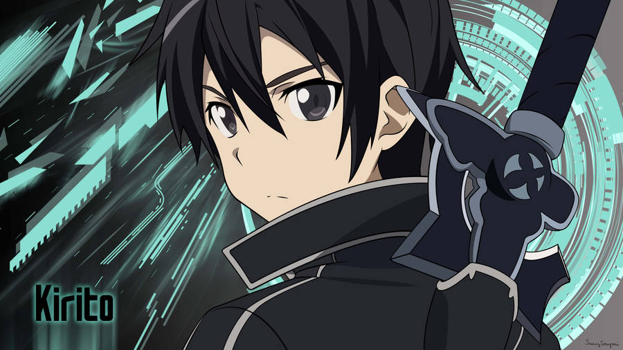 Kirito Landscape Art Wallpaper