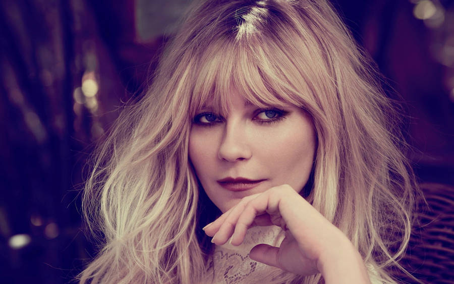 Kirsten Dunst Modeling Wallpaper