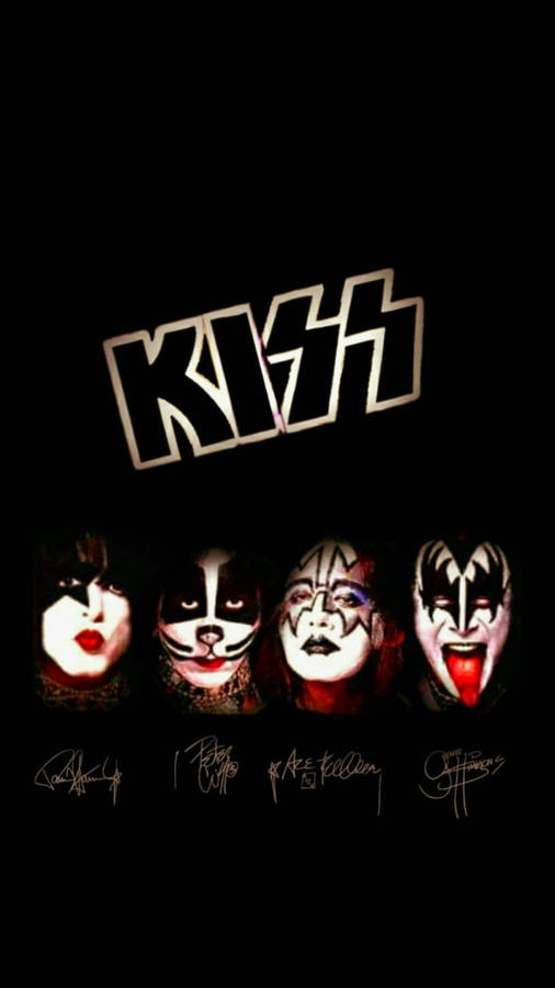 Kiss Band Members Wallpaper