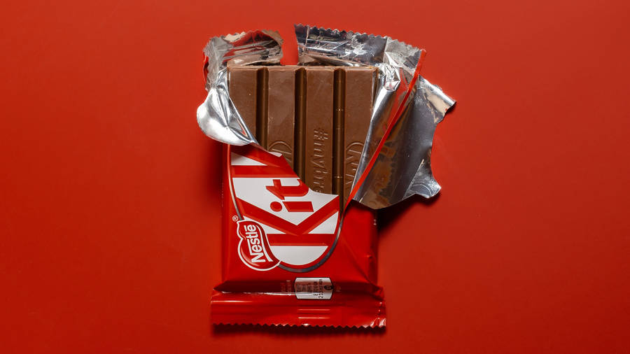 Kit Kat Unwrapped Wallpaper