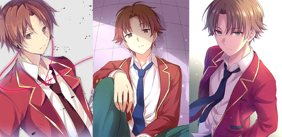 Kiyotaka Ayanokoji Collage Banner Wallpaper