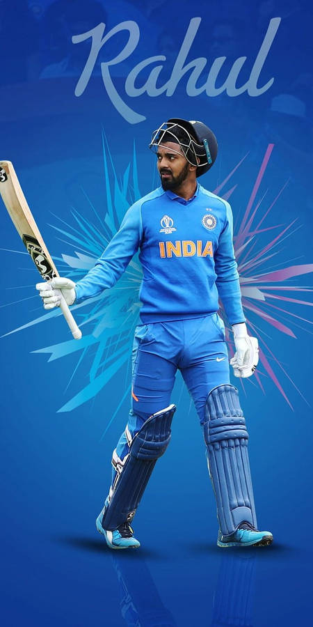 Kl Rahul For Punjab Kings Team Wallpaper