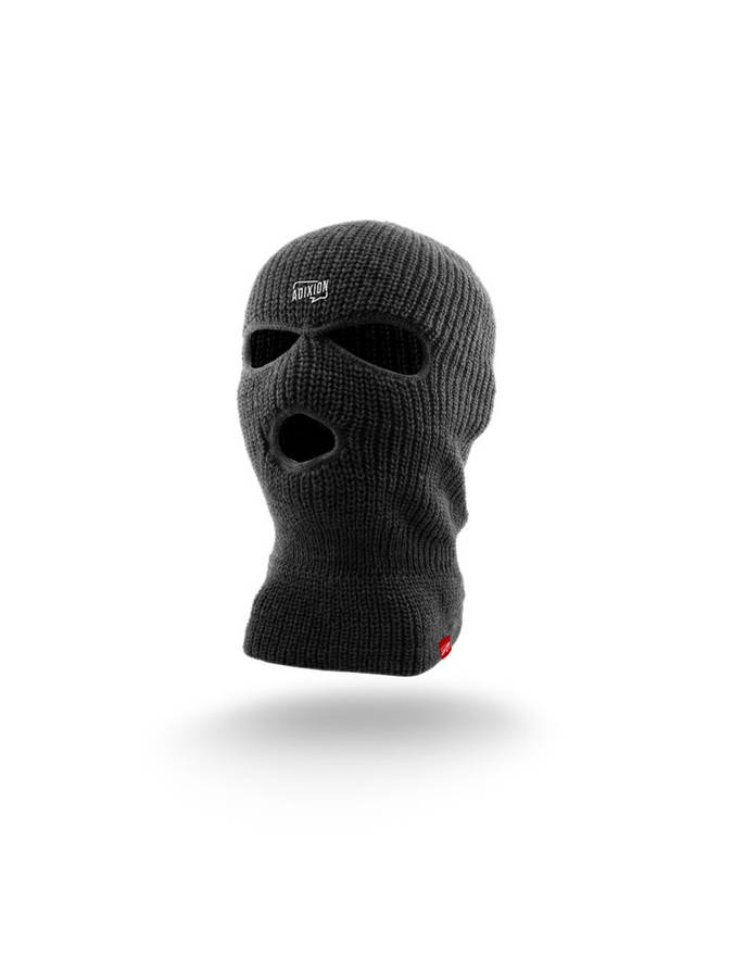 Knitted Black Ski Mask Wallpaper