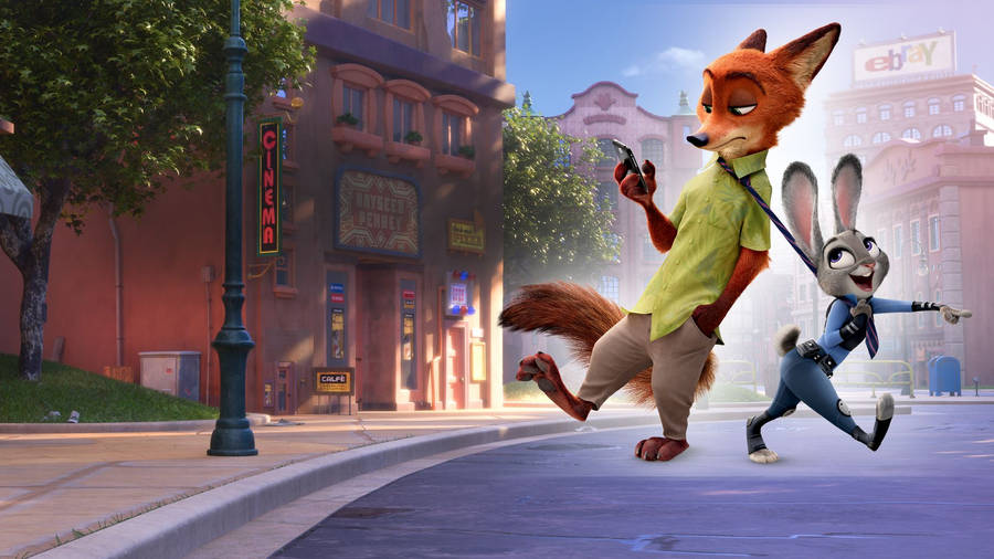 Knockout Zootopia Tandem Wallpaper