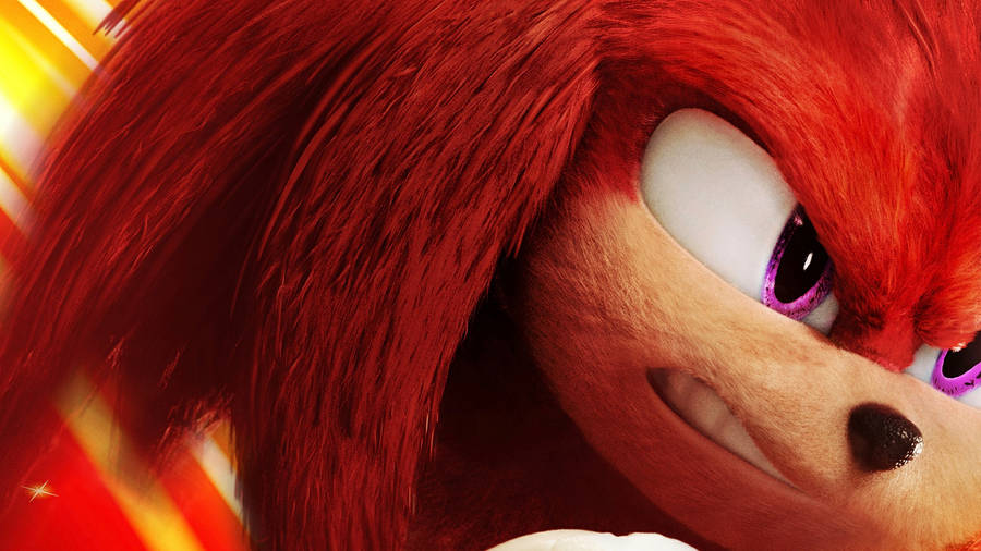 Knuckles The Echidna Zoom In Digital Art Wallpaper