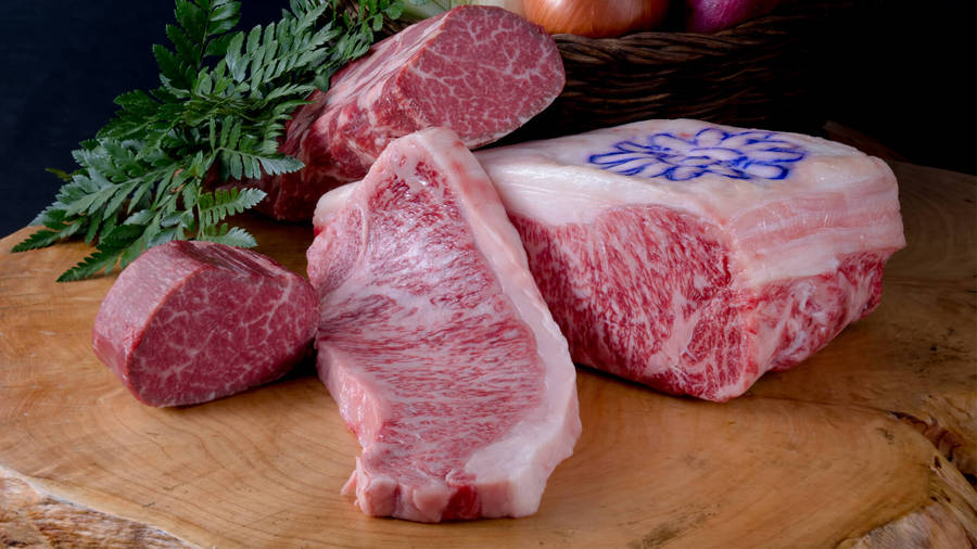 Kobe Beef Quality Mark - A Symbol Of Excellence Wallpaper