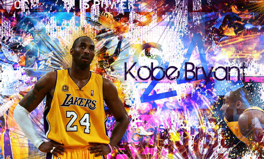 Kobe Bryant Graffiti Poster Wallpaper