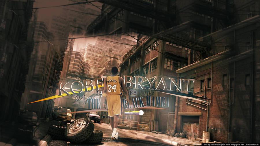 Kobe Bryant In The Streets Wallpaper