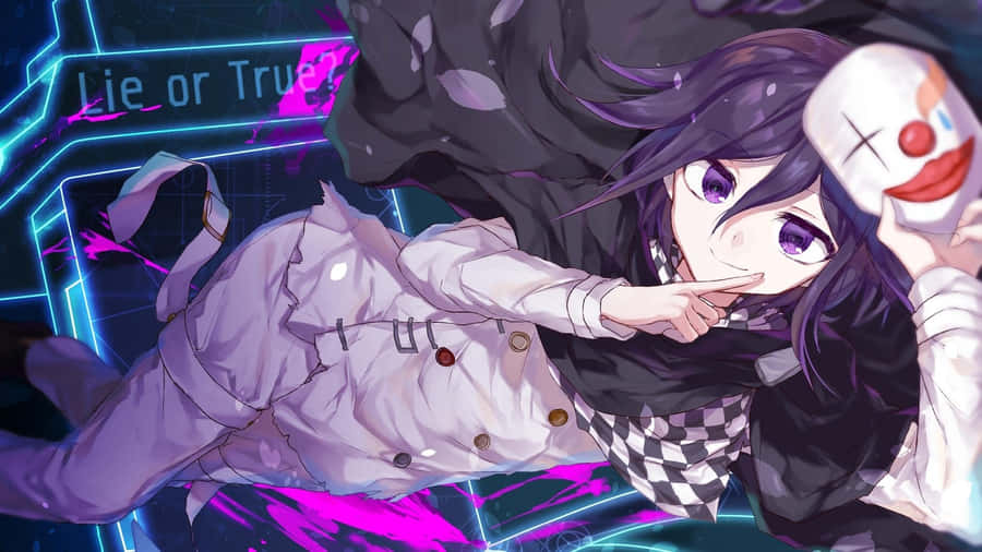 Kokichi Ouma Lie Or True Wallpaper