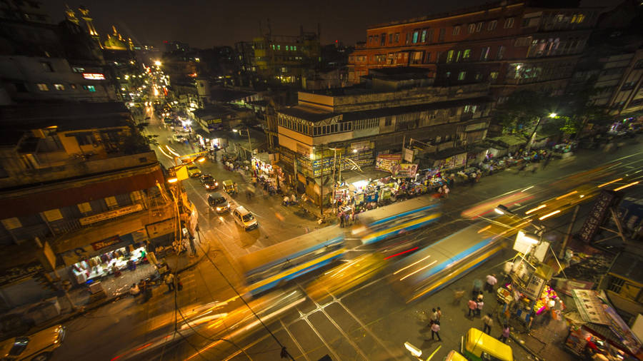 Kolkata City Timelapse Wallpaper