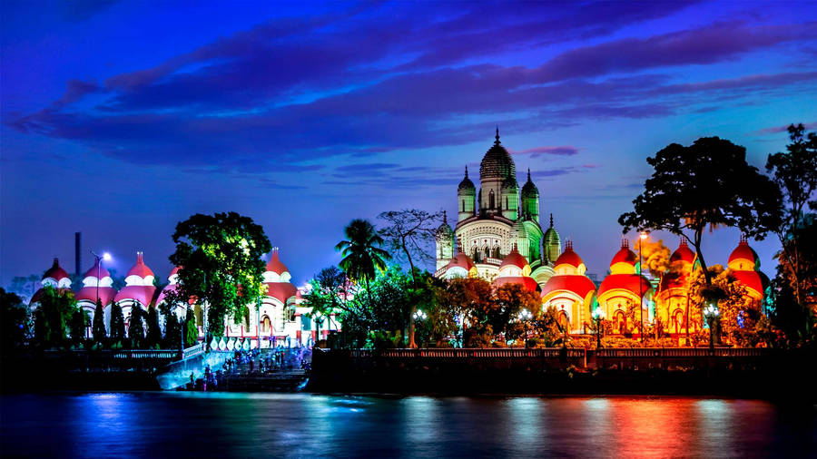 Kolkata Dakshineswar Kali Temple Wallpaper