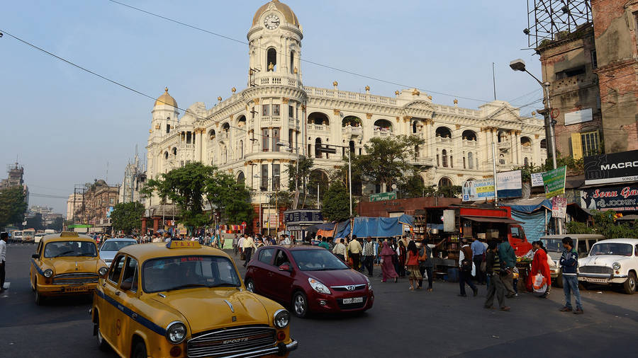 Kolkata Wide Road Wallpaper