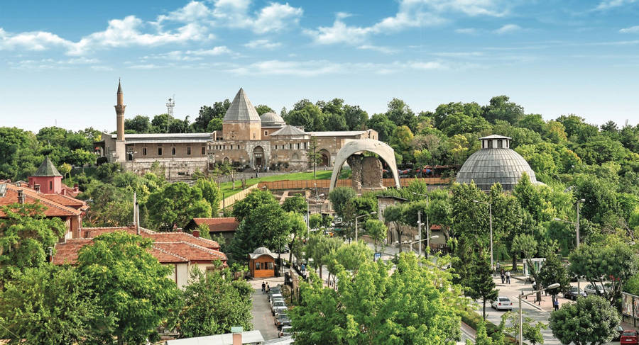 Konya Alaaddin Hill Park Wallpaper