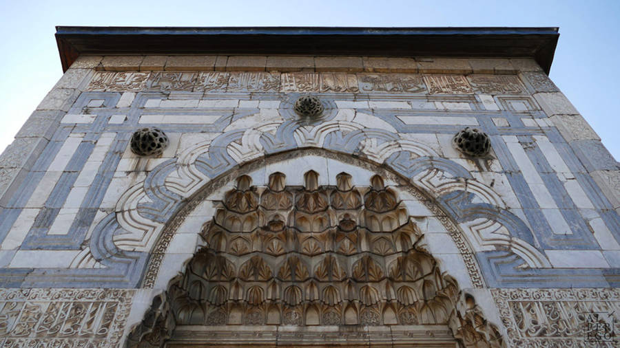 Konya Karatay Madrasa Arch Wallpaper