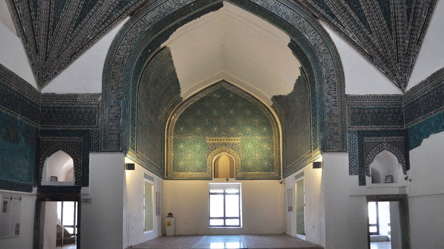 Konya Madrasa Interior Wallpaper