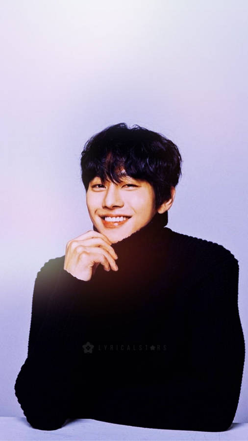 Korean Star Ahn Hyo Seop Flashing His Iconic Gummy Smile Wallpaper